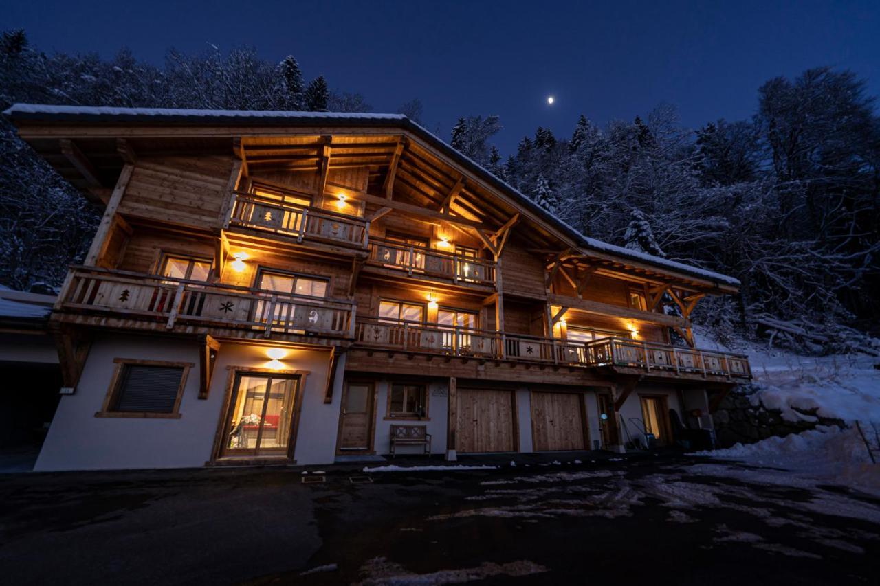 Chalet Arpitan - Les Carroz - Grand Massif ภายนอก รูปภาพ