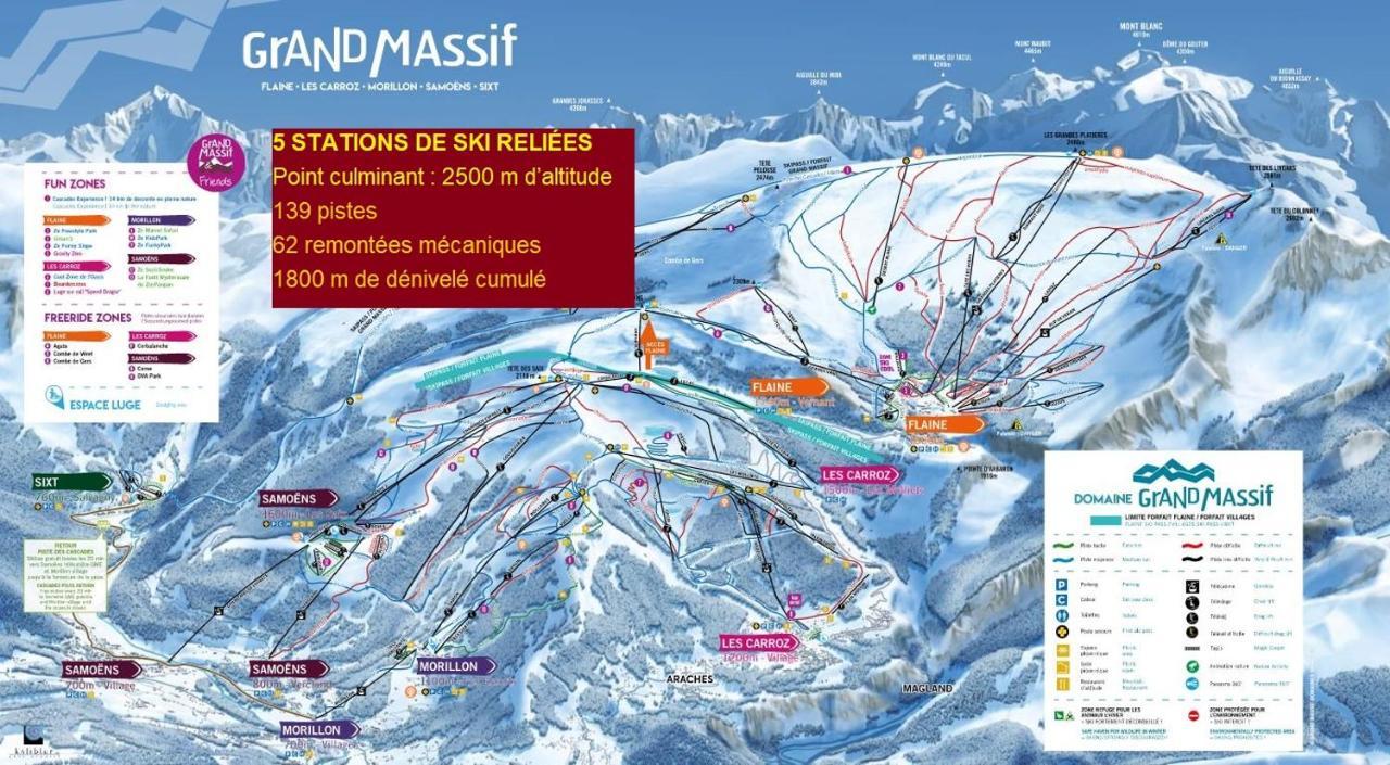 Chalet Arpitan - Les Carroz - Grand Massif ภายนอก รูปภาพ