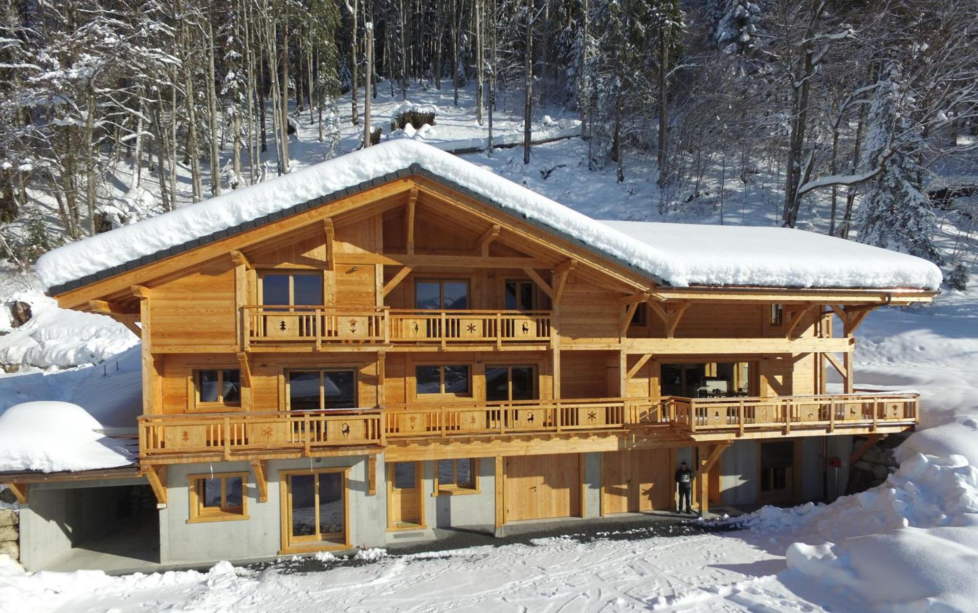 Chalet Arpitan - Les Carroz - Grand Massif ภายนอก รูปภาพ