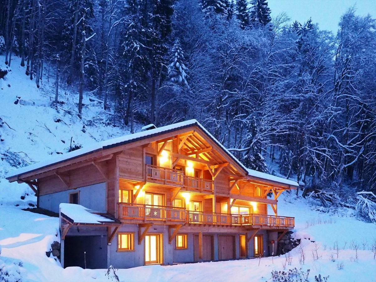 Chalet Arpitan - Les Carroz - Grand Massif ภายนอก รูปภาพ